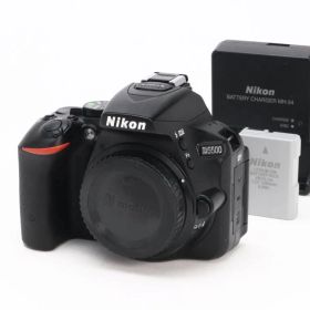 AA- (極上品) Nikon ニコン D5500 ボディ ブラック シャッター数 1,395枚 初期不良返品対応 101-203