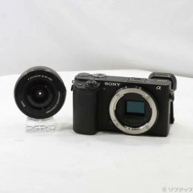 【中古】SONY(ソニー) α6400 ILCE-6400L パワーズームレンズキット ブラック 【344-ud】