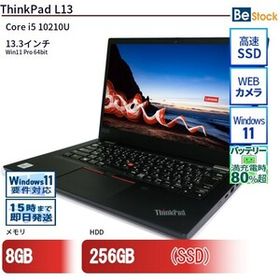 中古 ノートパソコン Lenovo レノボ ThinkPad L13 20R4S24L00 Core i5 メモリ：8GB 6ヶ月保証