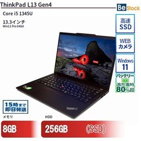中古 ノートパソコン Lenovo レノボ ThinkPad L13 Gen4 21FHS40400 Core i5 メモリ：8GB 6ヶ月保証