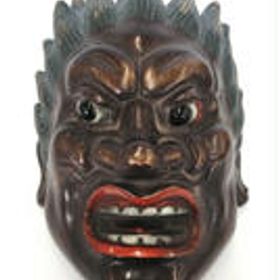 お面 仁王像 -