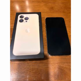 アイフォーン(iPhone)のiPhone13 Pro 128GB ゴールド SIMフリー バッテリー73％ (スマートフォン本体)