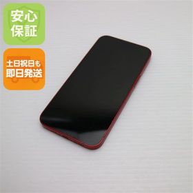 アイフォーン(iPhone)のSIMフリー iPhone13 256GB レッド M666(スマートフォン本体)