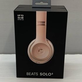 Beats Solo3 Wireless ヘッドホン ローズゴールド MX442PA-A 未使用品 ☆060046