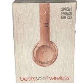 beats by dr.dre◆ヘッドホン solo3 wireless MNET2PA/A [ローズゴールド] A1796