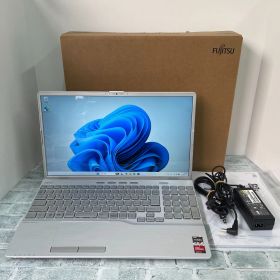 富士通 LIFEBOOK AH50/H3 AMD Ryzen 5 5500U/16GB/SSD1TB/Blu-ray 15.6型 FHD Windows11 2023年モデル 中古美品 N8J1389