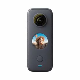 【中古】Insta360 ONE X2 通常版-インスタ360 360度全天球 アクションカメラ LCDタッチスクリーン スポーツカメラ10m防水IPX8 HDR 5.7K FlowState安定化