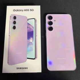 Galaxy A55 5Gオーサムライラック パープル128GB 【美品】