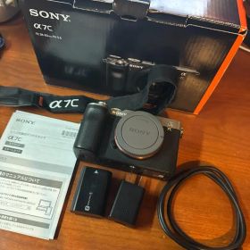 SONY α7C ミラーレスカメラ シルバー 箱あり レンズ無