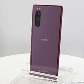 Xperia 5 64GB レッド SOV41 auロック解除SIMフリー