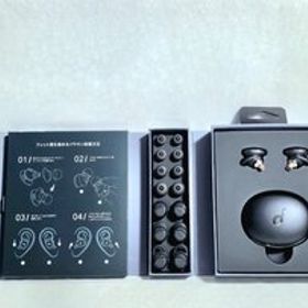 Anker Soundcore Liberty 3 Pro ワイヤレスイヤホン A3952 ブラック IPX4防水 Bluetooth ハイレゾ ウルトラノイズキャンセリング2.0 HMY