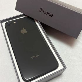 【初期化済】iPhone8 スペースグレイ 本体 64GB【付属品あり】
