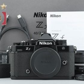 【中古】Nikon ニコン Zf 40mm f/2 SE レンズキット ブラック シャッター回数僅少 元箱付き
