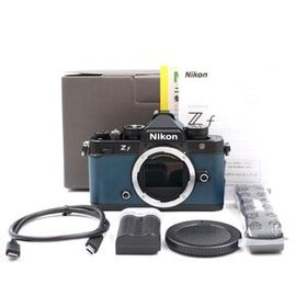シャッター数3088枚 Nikon Zf ボディ インディゴブルー ブラック プレミアムエクステリア張り替えモデル ニコン