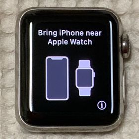 アップル(Apple)のApple Watch HERMES series2 38mm シルバー 本体(その他)