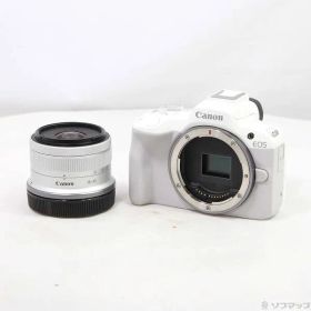 ソフマップ 〔中古品〕 EOS R50 RF-S18-45 IS STM レンズキット ホワイト【344】
