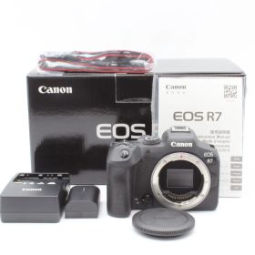 1,000ショット以下★■極上品■ CANON ミラーレス一眼カメラ EOS R7 ボディ No.C03847