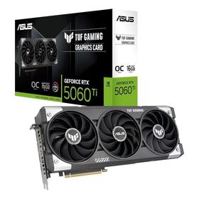 ASUS NVIDIA GeForce RTXTM 5060Ti ビデオカード 16GB PCIE 5.0 GDDR7 OC Edition/TUF-RTX5060TI-O16G-GAMING 国内正規代理店品