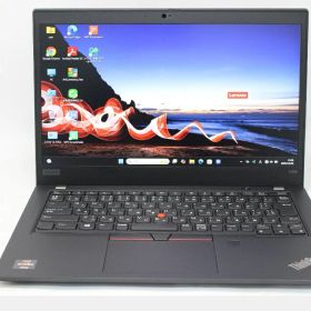 中古訳有 フルHD 13.3インチ Lenovo ThinkPad X395 Windows11 AMD Ryzen5 Pro 3500U 8GB 爆速NVMe式256GB-SSD カメラ 無線 Office付き Win11【中古ノートパソコン 中古パソコン 中古PC】送料無料 あす楽対応 即日発送（Windows10も対応可能 Win10）