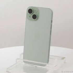 ソフマップ 〔中古品〕 iPhone15 128GB グリーン MTMM3J／A SIMフリー【198】