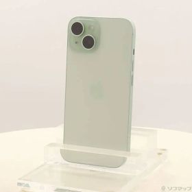 ソフマップ 〔中古品〕 iPhone15 256GB グリーン MTMT3J／A SIMフリー【269】