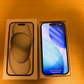 Apple iPhone15 ブラック 本体 箱付き