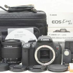 【中古】 『極美品』 Canon EOS Kiss X7i ダブルズームキット / Canon / キャノン / デジタル一眼 / ダブルレンズキット