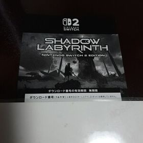 コード通知のみ【Switch2】 Shadow Labyrinth Nintendo Switch 2 Edition シャドウラビリンス
