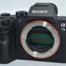 260064★ほぼ新品★SONY(ソニー) フルサイズ ミラーレス一眼カメラ α7III ボディ(レンズなし) ブラック ILCE-7M3