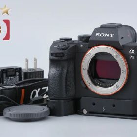 【中古】SONY ソニー α7III ILCE-7M3 ブラック ミラーレス一眼カメラ シャッター回数僅少