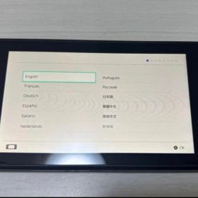 Switch本体グレー（本体、充電器以外末 使用）ケース付バッテリー強化版