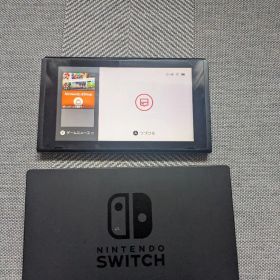 Nintendo Switch 本体とドッグ
