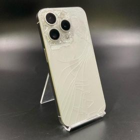 【最速発送】 iPhone 15 Pro 256GB ホワイトチタニウム SIMフリー 白ロム【難有】 86%
