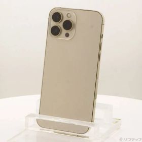 ソフマップ 〔中古品〕 iPhone13 Pro Max 128GB ゴールド MLJ63J／A SIMフリー【198】