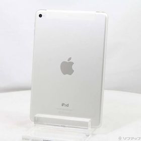 〔中古〕Apple(アップル) iPad mini 4 64GB シルバー MK732J／A auロック解除SIMフリー〔269-ud〕
