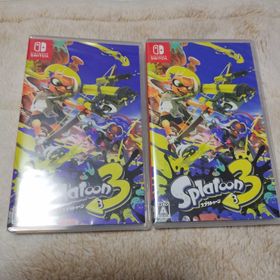 ニンテンドウ(任天堂)のスプラトゥーン3 ×2個セット(家庭用ゲームソフト)