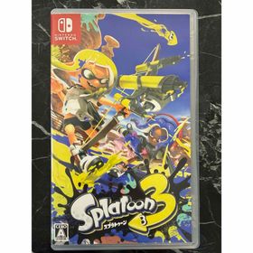 ニンテンドウ(任天堂)のスプラトゥーン3(家庭用ゲームソフト)