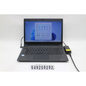 ノートパソコン dynabook dynabook S73/DP Core i5 8250U 1.6GHz/8GB/256GB(SSD)/13.3W/FWXGA(1366x768)/Win11 画面シミあり