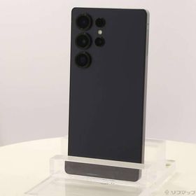 〔中古〕SAMSUNG(サムスン) Galaxy S25 Ultra 256GB チタニウムジェットブラック SM-S938Q SIMフリー〔297-ud〕