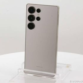 〔中古〕SAMSUNG(サムスン) Galaxy S25 Ultra 512GB チタニウムグレー SM-S938QZTESJP SIMフリー〔262-ud〕