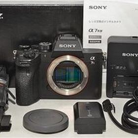 420★ほぼ新品・ショット数13251回★SONY(ソニー) フルサイズミラーレス一眼 ブラック α7RM4 ボディ ILCE-7RM4