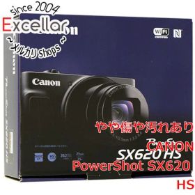 [bn:5] Canon製 PowerShot SX620 HS ブラック 2020万画素 元箱あり