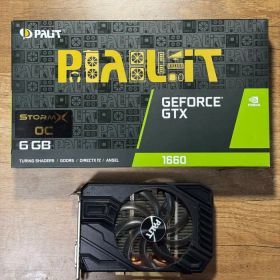 PALIT GeForce GTX 1660 6GB STORMX OC箱付き
