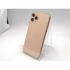 【中古】Apple docomo 【SIMロック解除済み】 iPhone 11 Pro 256GB ゴールド MWC92J/A【ECセンター】保証期間１ヶ月【ランクB】