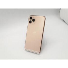 【中古】Apple au 【SIMロック解除済み】 iPhone 11 Pro 256GB ゴールド MWC92J/A【広島本通】保証期間１ヶ月【ランクC】
