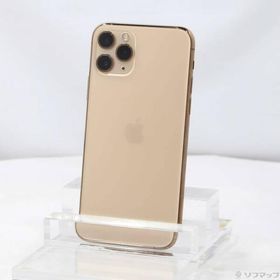 〔中古〕Apple(アップル) iPhone11 Pro 256GB ゴールド MWC92J／A SIMフリー〔269-ud〕