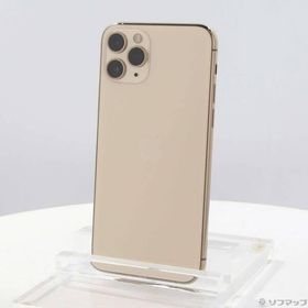 〔中古〕Apple(アップル) iPhone11 Pro 256GB ゴールド MWC92J／A SIMフリー〔371-ud〕