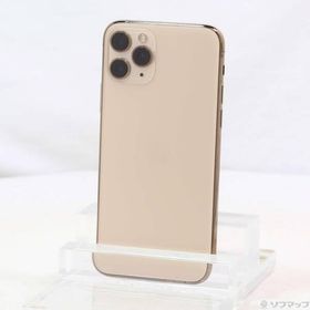 〔中古〕Apple(アップル) iPhone11 Pro 256GB ゴールド MWC92J／A SIMフリー〔262-ud〕