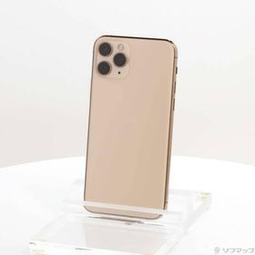〔中古〕Apple(アップル) iPhone11 Pro 256GB ゴールド MWC92J／A SIMフリー〔297-ud〕