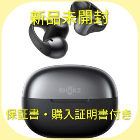 【新品未開封】SHOKZ完全ワイヤレスイヤホン OpenDots ONEブラック